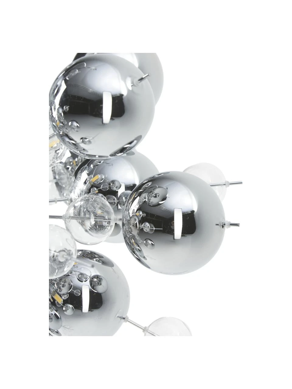 Große Pendelleuchte Explosion aus Glaskugeln, Ø 65 cm 8 Große Pendelleuchte Explosion aus Glaskugeln, Ø 65 cm – Bild 6