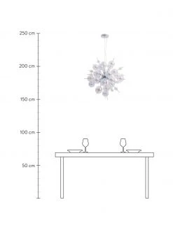 Gro&szlig;e Pendelleuchte Explosion aus Glaskugeln, Ø 65 cm -Leuchten Verkaufsladen Grosse Pendelleuchte Explosion aus Glaskugeln 2