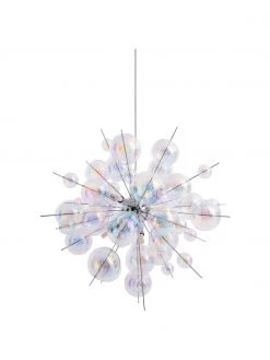 Gro&szlig;e Pendelleuchte Explosion aus Glaskugeln, Ø 65 cm