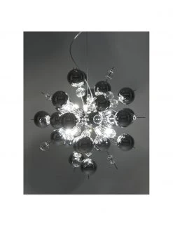 Große Pendelleuchte Explosion aus Glaskugeln, Ø 65 cm 11 Große Pendelleuchte Explosion aus Glaskugeln, Ø 65 cm -Leuchten Verkaufsladen Grosse Pendelleuchte Explosion aus Glaskugeln 9