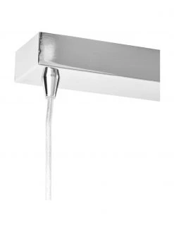 Westwing Collection Gro&szlig;e Pendelleuchte Hamilton in Chrom, B 81 x H 13 cm -Leuchten Verkaufsladen Grosse Pendelleuchte Hamilton in Chrom 4