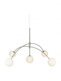 Marksl&ouml;jd Gro&szlig;e Pendelleuchte Heaven aus Opalglas, Ø 117 x H 70 cmNur noch wenige verfügbar