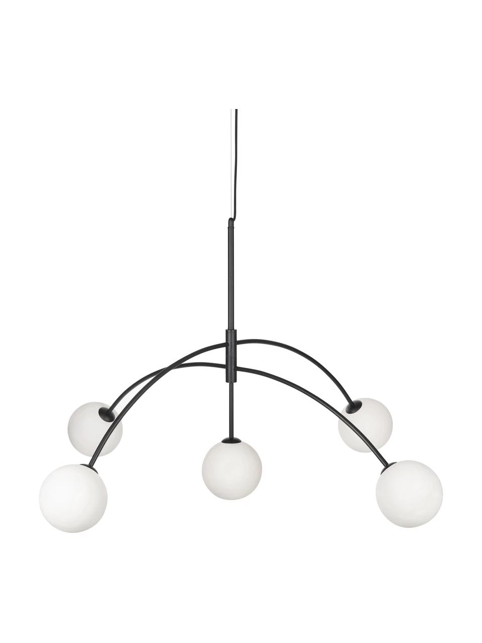 Markslöjd Große Pendelleuchte Heaven aus Opalglas, Ø 117 x H 70 cmNur noch wenige verfügbar 3 Markslöjd Große Pendelleuchte Heaven aus Opalglas, Ø 117 x H 70 cmNur noch wenige verfügbar