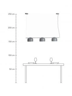 Westwing Collection Gro&szlig;e Pendelleuchte Joel, B 127 x H 15 cm -Leuchten Verkaufsladen Grosse Pendelleuchte Joel 2