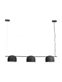 Westwing Collection Gro&szlig;e Pendelleuchte Joel mit Gold-Dekor, B 127 x H 15 cm -Leuchten Verkaufsladen Grosse Pendelleuchte Joel mit Gold Dekor 4