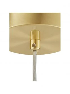 Westwing Collection Gro&szlig;e Pendelleuchte Sia aus Metall, Ø 75 x H 14 cm -Leuchten Verkaufsladen Grosse Pendelleuchte Sia aus Metall 4