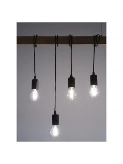 Gro&szlig;e Pendelleuchte Townshend aus Holz, B 150 x T 10 cmNur noch wenige verfügbar -Leuchten Verkaufsladen Grosse Pendelleuchte Townshend aus Holz 5