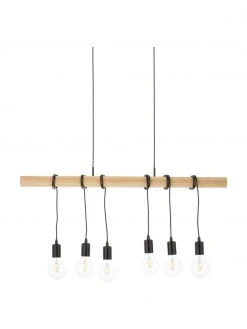 Gro&szlig;e Pendelleuchte Townshend aus Holz, B 100 x T 10 cmNur noch 1 Artikel verfügbar