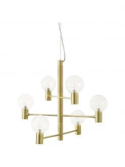 Westwing Collection Gro&szlig;e Pendelleuchte Unique mit Glaskugeln, Ø 60 x H 54 cm -Leuchten Verkaufsladen Grosse Pendelleuchte Unique mit Glaskugeln 5