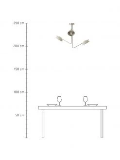 Westwing Collection Große Retro-Deckenleuchte Johan, Ø 75 x H 50 cm 10 Westwing Collection Große Retro-Deckenleuchte Johan, Ø 75 x H 50 cm -Leuchten Verkaufsladen Grosse Retro Deckenleuchte Johan 2