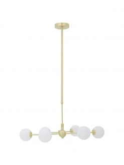 Westwing Collection Gro&szlig;e Runde Pendelleuchte Aurelia, Ø 61 x H 78 cm -Leuchten Verkaufsladen Grosse Runde Pendelleuchte Aurelia 5