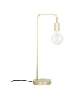 Westwing Collection Große Schreibtischlampe Flow aus Metall, B 22 x H 56 cm