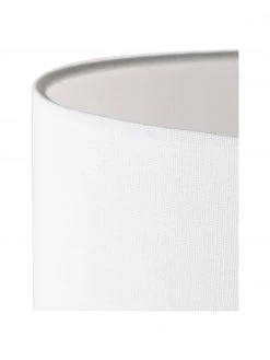 Westwing Collection Gro&szlig;e Tischlampe Abigail aus Glas und Leinen, Ø 32 x H 61 cm -Leuchten Verkaufsladen Grosse Tischlampe Abigail aus Glas und Leinen 4