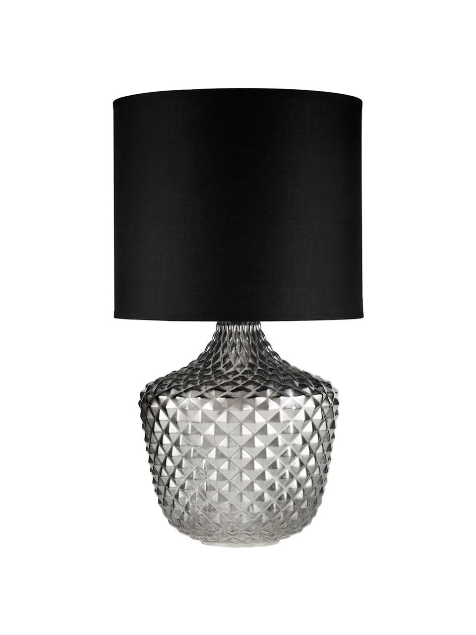 Pauleen Große Tischlampe Brilliant Jewel aus Glas, Ø 32 x H 56 cm 3 Pauleen Große Tischlampe Brilliant Jewel aus Glas, Ø 32 x H 56 cm