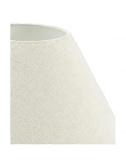 Westwing Collection Gro&szlig;e Tischlampe Gia mit Marmorfu&szlig; in Dunkelgrau, Ø 46 x H 60 cm -Leuchten Verkaufsladen Grosse Tischlampe Gia mit Marmorfuss in Dunkelgrau 5