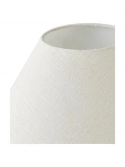 Alex Rivi&egrave;re x Westwing Collection Gro&szlig;e Tischlampe Gia mit Marmorfu&szlig; in Travertin-Optik, Ø 46 x H 60 cm -Leuchten Verkaufsladen Grosse Tischlampe Gia mit Marmorfuss in Travertin Optik 4