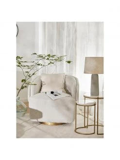 Westwing Collection Gro&szlig;e Tischlampe Kaya mit Betonfu&szlig;, Ø 29 x H 52 cm -Leuchten Verkaufsladen Grosse Tischlampe Kaya mit Betonfuss 9