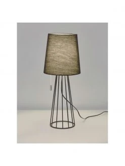 Villeroy & Boch Große Tischlampe Mailand in Schwarz, Ø 23 x H 59 cm 12 Villeroy & Boch Große Tischlampe Mailand in Schwarz, Ø 23 x H 59 cm -Leuchten Verkaufsladen Grosse Tischlampe Mailand in Schwarz 5