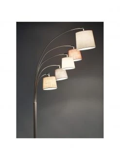 By Rydens Gro&szlig;e Verstellbare Bogenlampe Foggy, B 80 x H 200 cm -Leuchten Verkaufsladen Grosse Verstellbare Bogenlampe Foggy 4