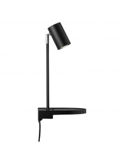 Nordlux Gro&szlig;e Verstellbare Wandleuchte Colly mit Stecker und USB-Anschluss, B 20 x H 43 cm