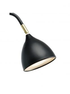 Marksl&ouml;jd Gro&szlig;e Verstellbare Wandleuchte Valencia mit Stecker in Schwarz, T 40 x H 28 cm -Leuchten Verkaufsladen Grosse Verstellbare Wandleuchte Valencia mit Stecker in Schwarz 4