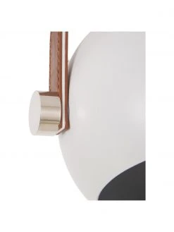 Gro&szlig;er Deckenstrahler Bow mit Leder-Dekor, B 76 x H 28 cm -Leuchten Verkaufsladen Grosser Deckenstrahler Bow mit Leder Dekor 3