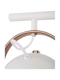 Gro&szlig;er Deckenstrahler Bow mit Leder-Dekor, B 76 x H 28 cm -Leuchten Verkaufsladen Grosser Deckenstrahler Bow mit Leder Dekor 4