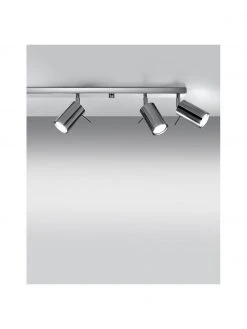 Gro&szlig;er Deckenstrahler Etna in Chrom, B 120 x H 15 cm -Leuchten Verkaufsladen Grosser Deckenstrahler Etna in Chrom 3