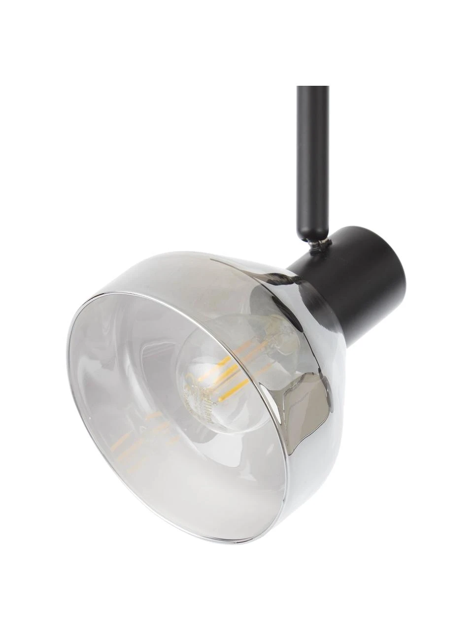 Großer Deckenstrahler Reflekt aus Glas, B 89 x H 20 cm 7 Großer Deckenstrahler Reflekt aus Glas, B 89 x H 20 cm – Bild 5