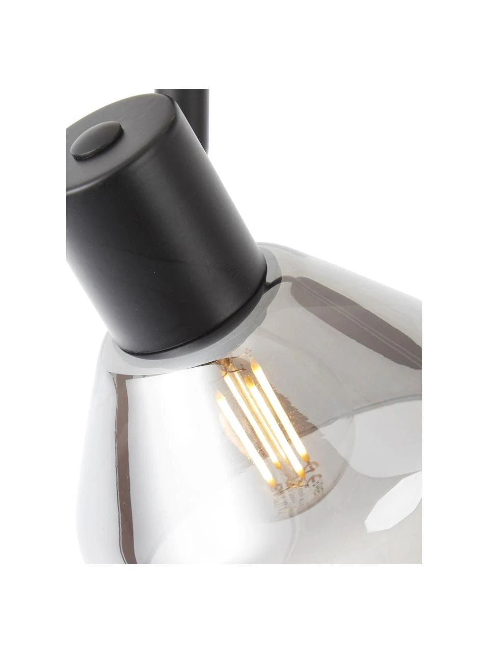 Großer Deckenstrahler Reflekt aus Glas, B 89 x H 20 cm 8 Großer Deckenstrahler Reflekt aus Glas, B 89 x H 20 cm – Bild 6