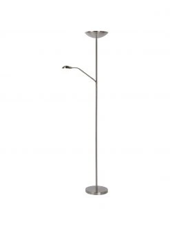 Lucide Gro&szlig;er Dimmbarer LED-Deckenfluter Zenith mit Leselampe, B 53 x H 180 cmNur noch wenige verfügbar -Leuchten Verkaufsladen Grosser Dimmbarer LED Deckenfluter Zenith mit Leselampe 3