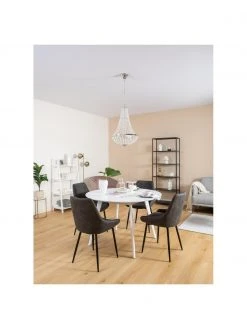 Marksl&ouml;jd Gro&szlig;er Kronleuchter Gr&auml;ns&ouml; in Silber, Ø 40 x H 59 cm -Leuchten Verkaufsladen Grosser Kronleuchter Granso in Silber 5