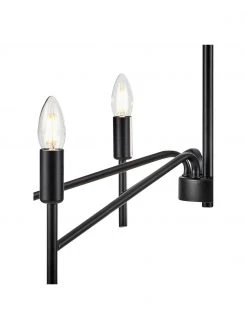 Marksl&ouml;jd Gro&szlig;er Kronleuchter Monarch in Schwarz, Ø 70 x H 43 cm -Leuchten Verkaufsladen Grosser Kronleuchter Monarch in Schwarz 4