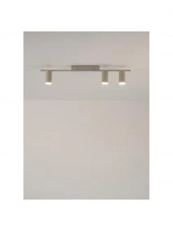 Westwing Collection Gro&szlig;er Moderner Deckenstrahler Cassandra in Beige, B 80 x H 16 cm -Leuchten Verkaufsladen Grosser Moderner Deckenstrahler Cassandra in Beige 3