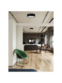 Handgefertigte Deckenleuchte Mika, Ø 30 x H 10 cm -Leuchten Verkaufsladen Handgefertigte Deckenleuchte Mika 8