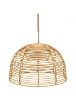 Handgefertigte Dimmbare LED-H&auml;ngelampe Bossa, Ø 35 x H 22 cm