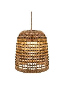 Handgefertigte Dimmbare LED-H&auml;ngelampe Positano, Ø 33 x H 35 cm