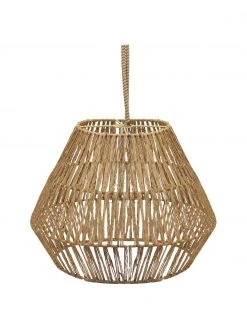 Handgefertigte Dimmbare LED-H&auml;ngelampe Sisine, Ø 40 x H 31 cm