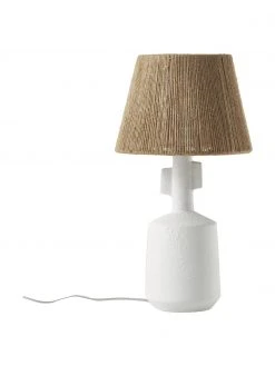 Westwing Collection Keramik-Tischlampe Alicia, Ø 26 x H 49 cm