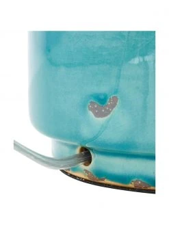 Marksl&ouml;jd Keramik-Tischlampe Cous mit Antik-Finish, Ø 24 x H 42 cm -Leuchten Verkaufsladen Keramik Tischlampe Cous mit Antik Finish 5