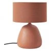 Westwing Collection Keramik-Tischlampe Eileen in Terrakotta, Ø 26 cm x H 35 cm -Leuchten Verkaufsladen Keramik Tischlampe Eileen in Terrakotta