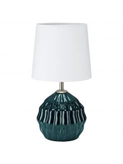 Marksl&ouml;jd Keramik-Tischlampe Lora in Dunkelgr&uuml;n, Ø 19 x H 35 cmNur noch wenige verfügbar