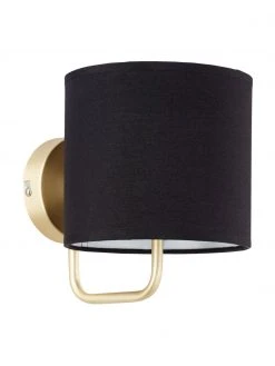 Klassische Wandleuchte Clarie in Messing, T 19 x H 18 cm