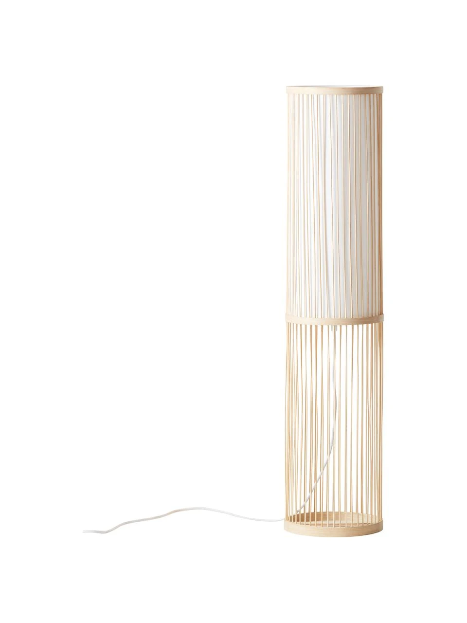 Kleine Bodenleuchte Nori aus Bambus, Ø 20 x H 91 cm 3 Kleine Bodenleuchte Nori aus Bambus, Ø 20 x H 91 cm