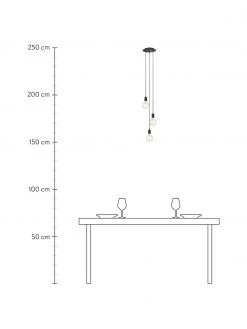 Markslöjd Kleine Cluster-Pendelleuchte Sky in Schwarz, Ø 25 cm 11 Markslöjd Kleine Cluster-Pendelleuchte Sky in Schwarz, Ø 25 cm -Leuchten Verkaufsladen Kleine Cluster Pendelleuchte Sky in Schwarz 3