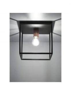 Lucide Kleine Deckenleuchte Arthur im Industrial-Style, B 25 x H 25 cm -Leuchten Verkaufsladen Kleine Deckenleuchte Arthur im Industrial Style 4