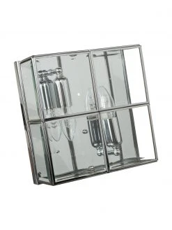 Searchlight Kleine Deckenleuchte Ben in Chrom, B 26 x H 10 cm -Leuchten Verkaufsladen Kleine Deckenleuchte Ben in Chrom 4