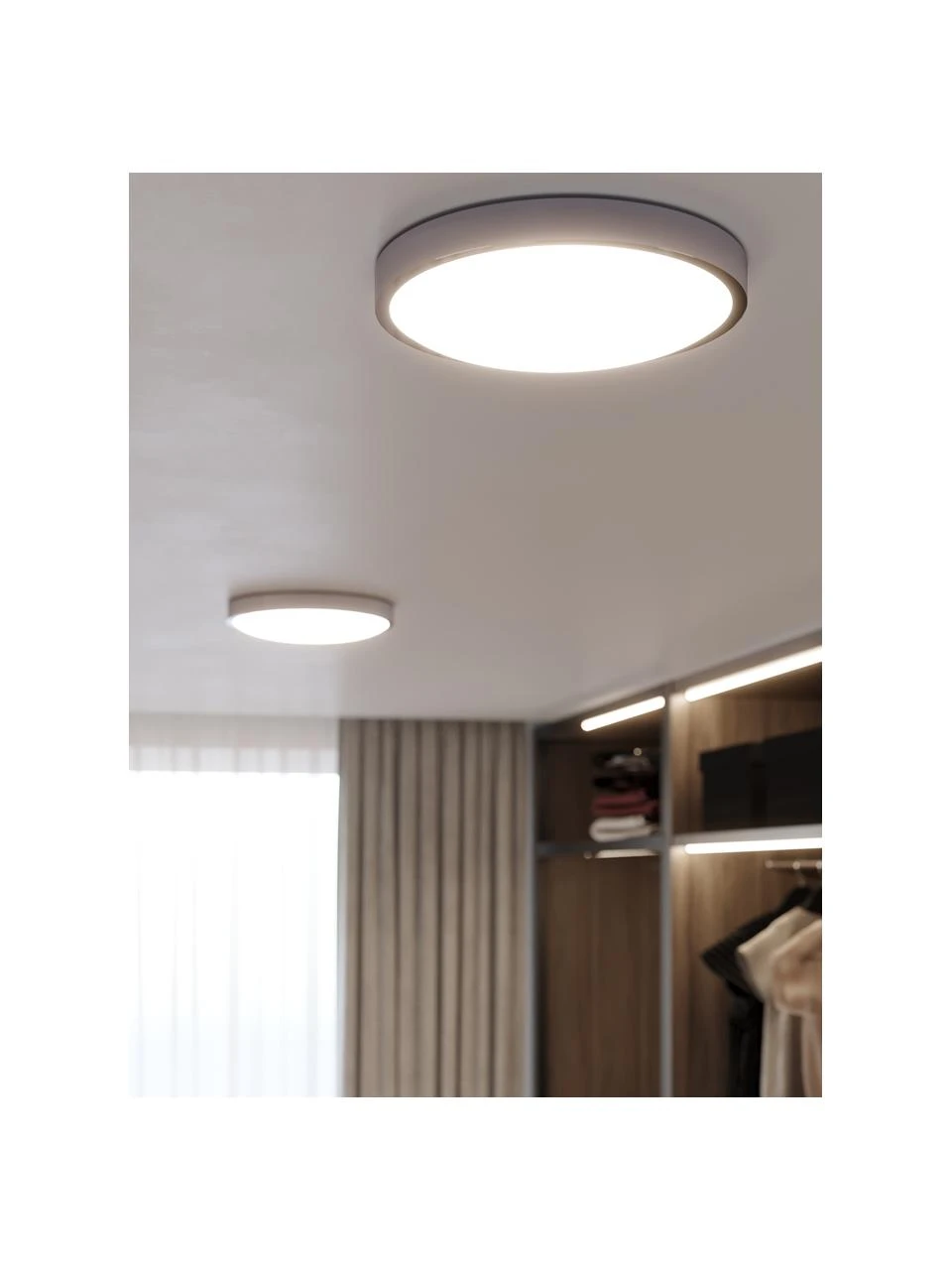 Kleine Deckenleuchte Calisto, Ø 31 x H 9 cm 4 Kleine Deckenleuchte Calisto, Ø 31 x H 9 cm – Bild 2