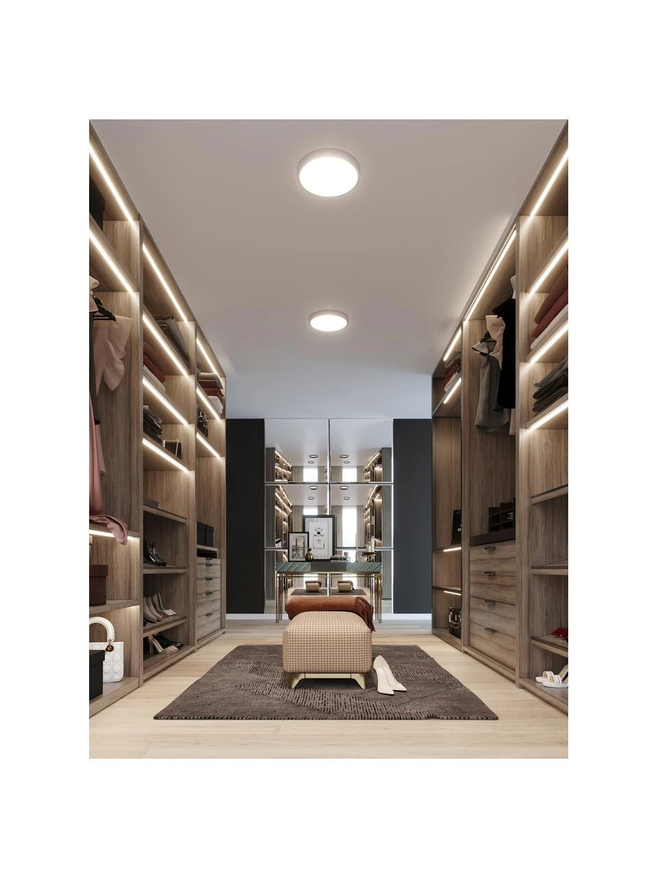 Kleine Deckenleuchte Calisto, Ø 31 x H 9 cm 8 Kleine Deckenleuchte Calisto, Ø 31 x H 9 cm – Bild 6