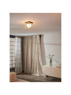 Kleine Deckenleuchte Juliet aus Glas, B 19 x H 20 cm -Leuchten Verkaufsladen Kleine Deckenleuchte Juliet aus Glas 3